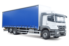 Car Hire Denton - 26 Tonne Curtain Side Truck - Truck hire Denton