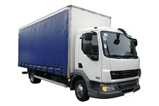 Car Hire Denton - 7.5 Tonnage Special Edition Curtain Side Truck - Truck hire Denton