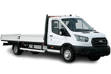 Car Hire Denton - Ford Transit Dropside Van - Van hire Denton