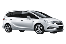 Car Hire Denton - Vauxhall Zafira 7-Seater - Minibus hire Denton